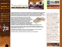 Tablet Screenshot of hradyazamky.sk